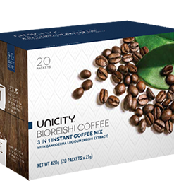 Bio Reishi Coffee Unicity - Cafe Nấm Linh Chi 20 Gói